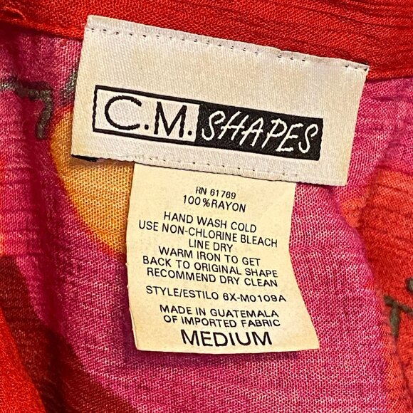 Vintage 80s Sleeveless Red Dress w/Slit, size Lg, and Matching Jacket, Size Med - Picture 6 of 11